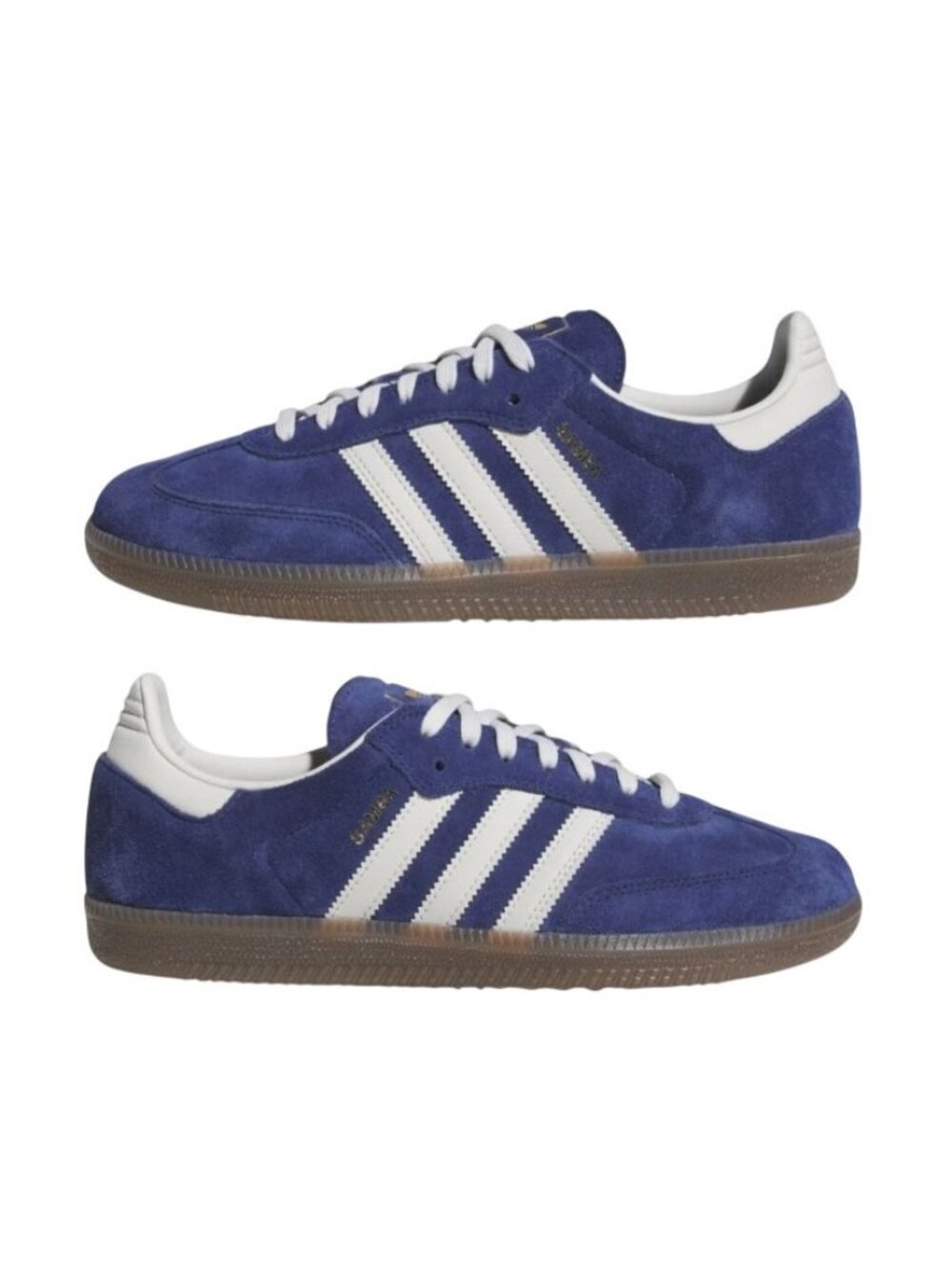adidas Originals Samba ADV Size 10 Men's Sneakers Dark Blue Grey Gum JP8523 NEW